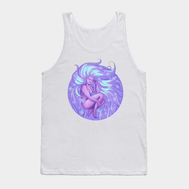 Mother Nature - Winter Tank Top by Molly11